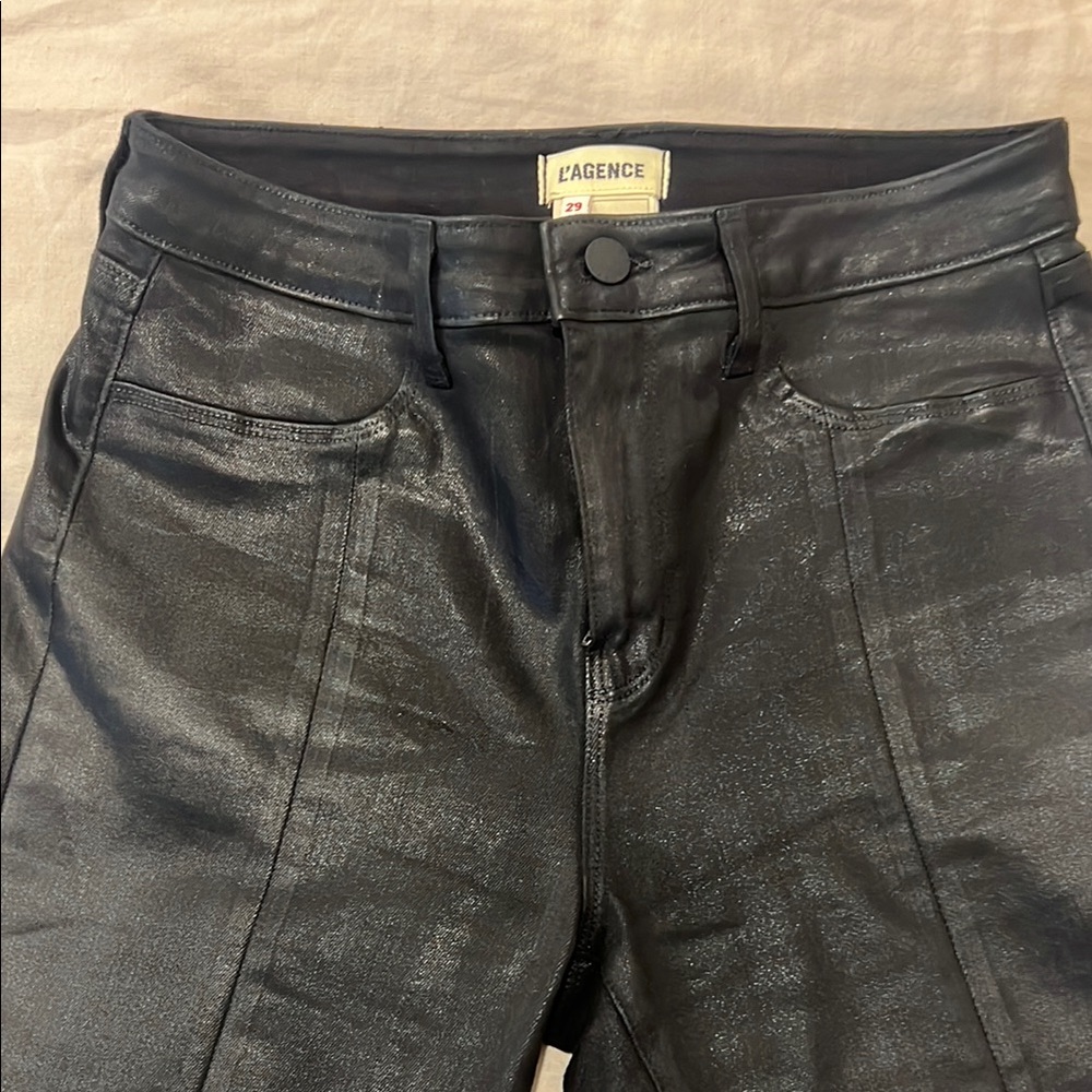 L'AGENCE Black Boot Cut Jeans
